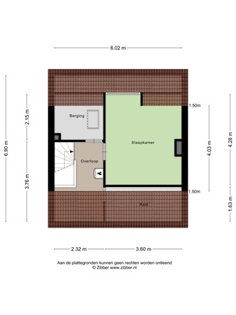 Floorplan - de Vriesstraat 2, 4671 AG Dinteloord
