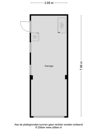 Floorplan - de Vriesstraat 2, 4671 AG Dinteloord