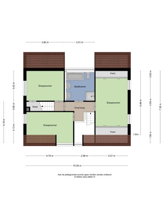 Floorplan - Dijkplan 3, 4651 GT Steenbergen