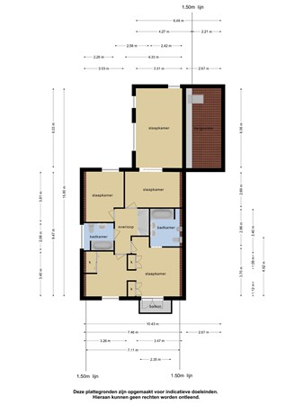 Floorplan - Johan Frisolaan 8, 4671 GG Dinteloord
