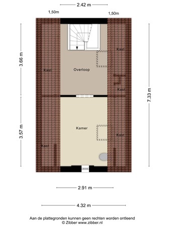 Floorplan - Molenlaan 9, 4671 JC Dinteloord