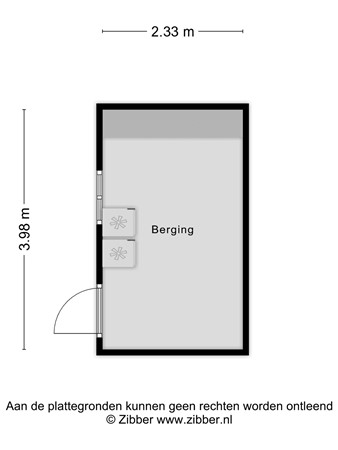 Floorplan - Van Brabantstraat 18, 4651 LK Steenbergen