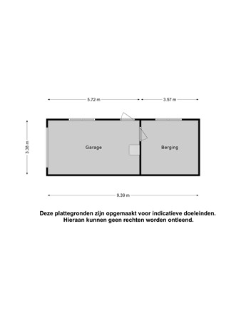 Floorplan - Prinses Irenestraat 6, 4671 CW Dinteloord