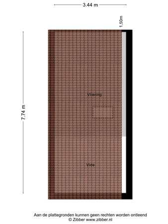 Floorplan - Steenbergseweg 25, 4671 BC Dinteloord