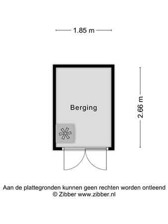 Floorplan - De Galjoen 20, 4671 DZ Dinteloord