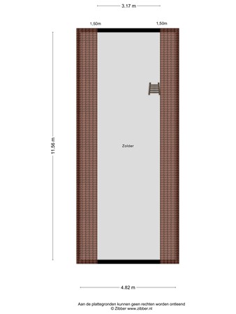 Floorplan - Oosterstraat 1, 4671 BW Dinteloord
