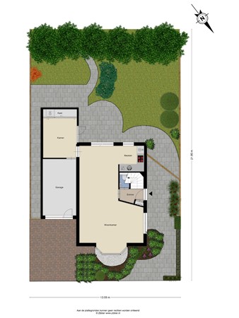 Floorplan - Watermolen 10, 4671 HN Dinteloord