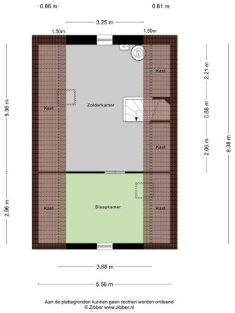 Floorplan - Watermolen 10, 4671 HN Dinteloord