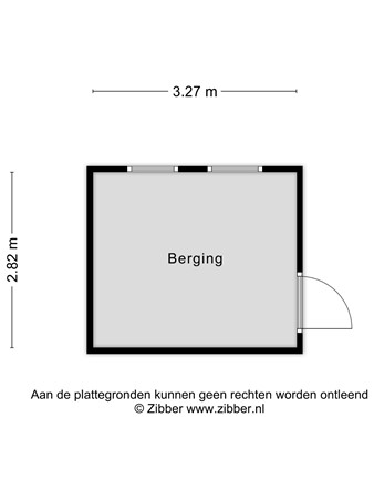 Floorplan - van Nesstraat 4, 4671 AJ Dinteloord