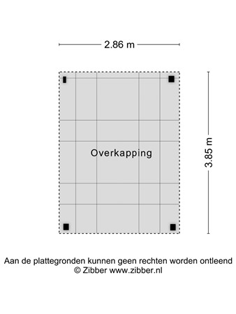 Floorplan - van Nesstraat 4, 4671 AJ Dinteloord