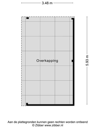 Floorplan - van Hogendorpstraat 4, 4671 KD Dinteloord