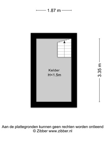 Floorplan - Steenbergseweg 94, 4671 BJ Dinteloord