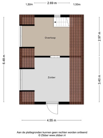 Floorplan - Steenbergseweg 94, 4671 BJ Dinteloord