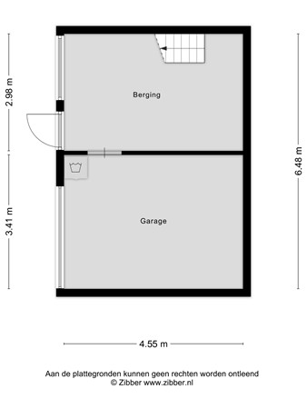 Floorplan - Steenbergseweg 94, 4671 BJ Dinteloord