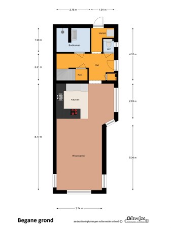 Beatrixstraat 65, 9503 KP Stadskanaal - 22243VK022 Begane Grond.jpg