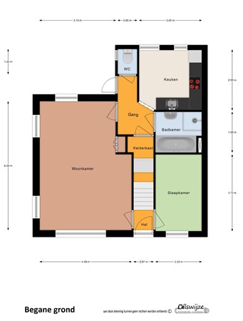 Esdoornlaan 1, 9521 EL Nieuw-Buinen - 22243VK024 Begane Grond.jpg