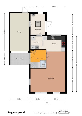 Mussenhof 13, 9502 SH Stadskanaal - 22263VK006 begane grond.jpg