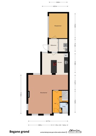 Anne De Vriesstraat 40, 9571 AJ 2e Exloërmond - 22263VK009 begane grond.jpg