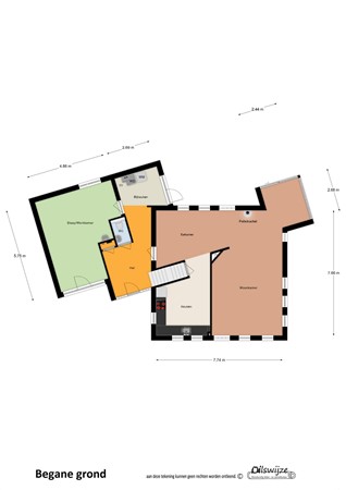 Julianastraat 14, 9503 LE Stadskanaal - 22263VK015 begane grond.jpg