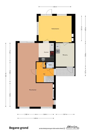 Roekenhof 3, 9502 SX Stadskanaal - 22263VK020 begane grond.jpg
