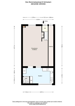Den Bommelsestraat 6, 3114 RB Schiedam - begane grond.jpg