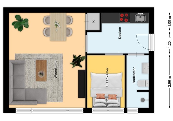 Tesselschadestraat 73, 8023 BK Zwolle - Verdieping.jpg