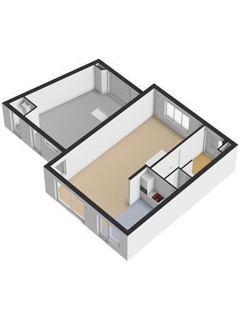 Dokter Hiemstralaan 6, 4205 KM Gorinchem - 3D_Begane_Grond.jpg