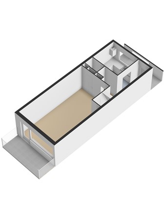 Dokter van Stratenweg 450, 4205 LK Gorinchem - 3D_Woonetage.jpg