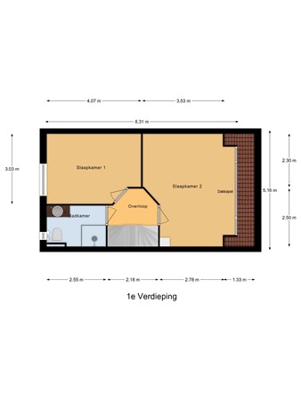 Hendrika van Tussenbroekstraat 8, 4207 JK Gorinchem - 1e_Verdieping.jpg