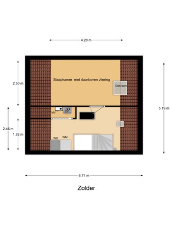 Hendrika van Tussenbroekstraat 8, 4207 JK Gorinchem - Zolder.jpg