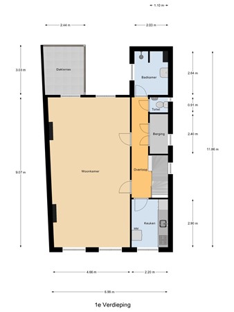 Melkpad 4, 4201 HN Gorinchem - 1e_Verdieping.jpg