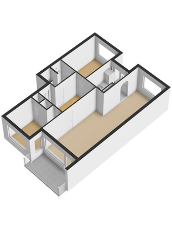 Gruttershof 83, 4204 SE Gorinchem - 3D_Appartement.jpg