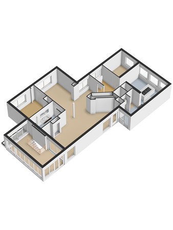 Leidekkerstraat 1, 4204 RA Gorinchem - 3D_Begane_Grond.jpg