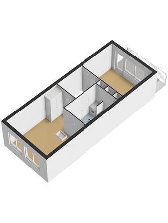 Dokter van Stratenweg 249, 4205 LK Gorinchem - 3D_2e_Verdieping.jpg