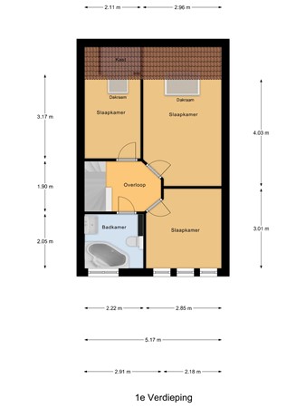 Marie Boddaertstraat 26, 4207 MA Gorinchem - 1e_Verdieping.jpg