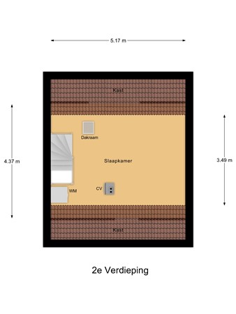 Marie Boddaertstraat 26, 4207 MA Gorinchem - 2e_Verdieping.jpg