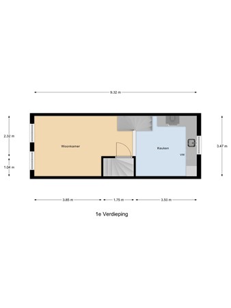 Ariën Brandsteeg 11, 4201 GG Gorinchem - 1e_Verdieping.jpg