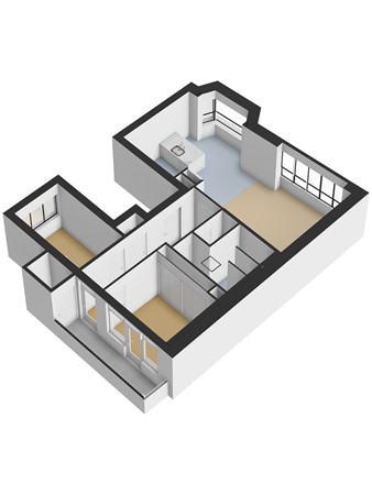 Rosmolensteeg 1a, 4201 KK Gorinchem - 3D_2e_Verdieping.jpg