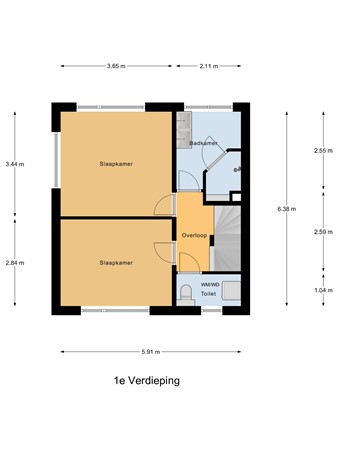 Schutskooi 3, 4205 PE Gorinchem - 1e_Verdieping.jpg