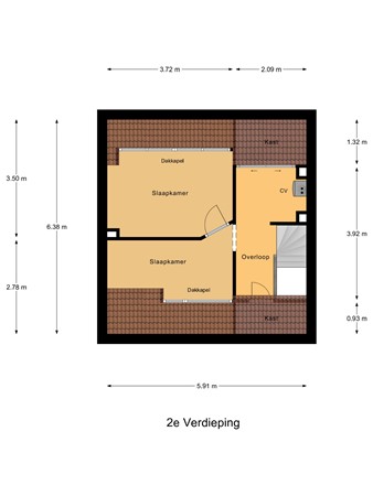 Schutskooi 3, 4205 PE Gorinchem - 2e_Verdieping.jpg