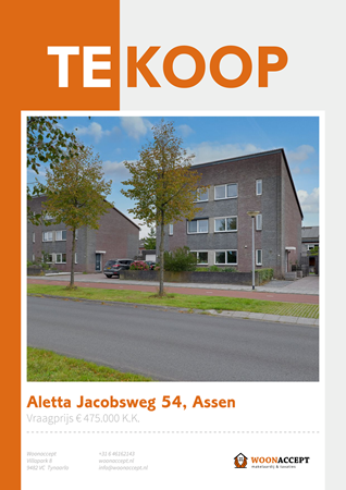 Brochure preview - Aletta Jacobsweg 54, 9408 AM ASSEN (1)