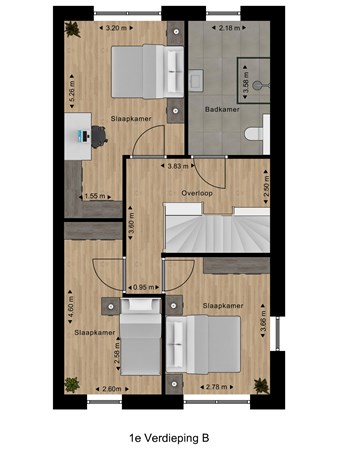 Jaagpad, 8317 Kraggenburg - 1e_Verdieping_B.jpg