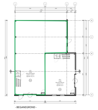 Bedrijfsweg 88B, 8304 AA Emmeloord - Begane grond  gemarkeerd.jpg