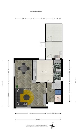 Schoterweg 5A, 8314 PX Bant - plattegrond BG.jpg