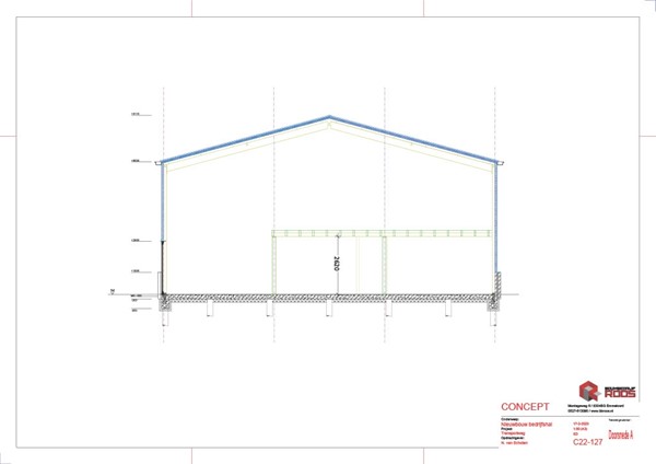 Transportweg 2A, 8304 AX Emmeloord - Doorsnee A.jpg