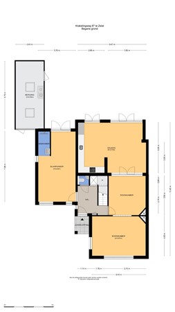 Krakelingweg 87, 3707 HS Zeist - Plattegrond begane grond.jpg