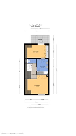 Krakelingweg 87, 3707 HS Zeist - Plattegrond eerste verdieping.jpg