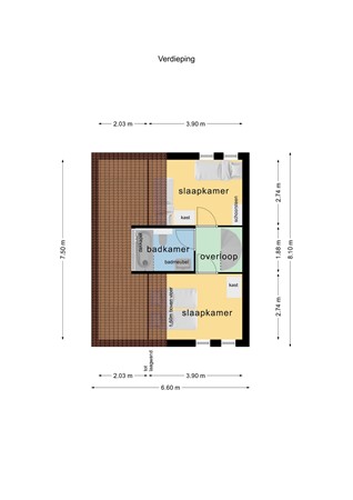 Roggeslootweg 616, 1795 HL De Cocksdorp - Roggeslootweg verdieping.jpg