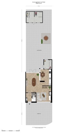 Ds De Jagerstraat 14, 3882 DD Putten - Ds. de Jagerstraat 14 perceel.jpg