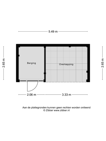 Wals 26, 1507 TN Zaandam - 475113_2D_Berging_Wals_26_Zaanstad_04.png